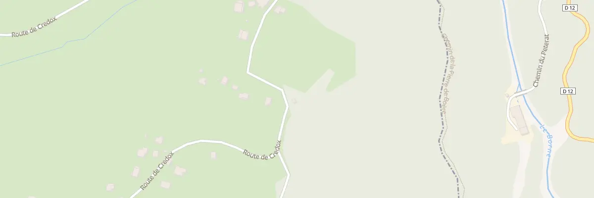 Plan du 1167 Rte de Crédox à Saint-Laurent