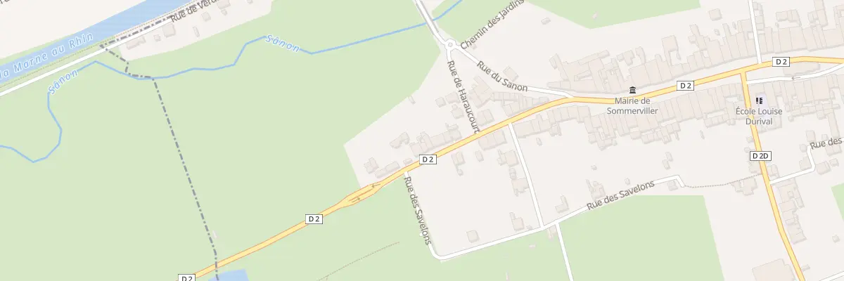 Plan du 64 Rue de Lorraine à Sommerviller