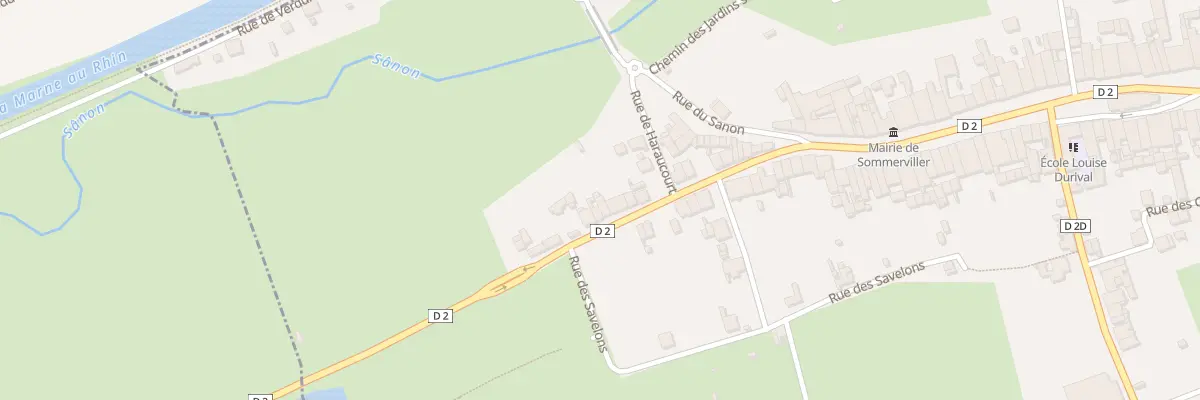 Plan du 62 Rue de Lorraine à Sommerviller