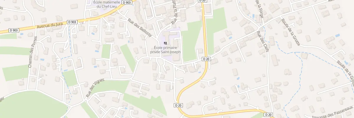Plan du 78 Rue des Bellossy à Bons-en-Chablais