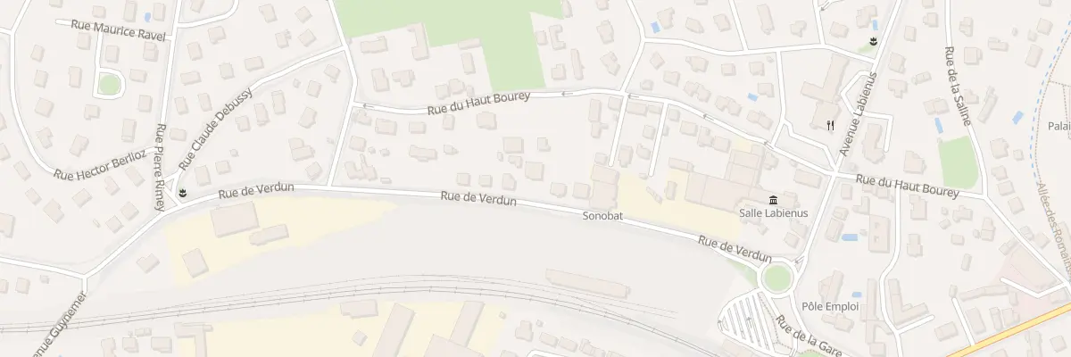 Plan du 30 Rue du Haut Bourey à Luxeuil-les-Bains