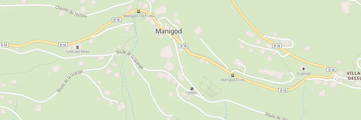 Plan du 113 Rte de l’Aiguille à Manigod