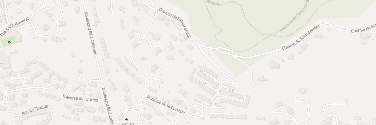 Plan du 374 Cor de Saint-ferréol à Lorgues