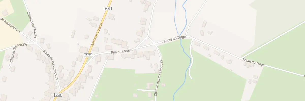 Plan du 15 Rue du Moulin à La Chapelle-lès-Luxeuil