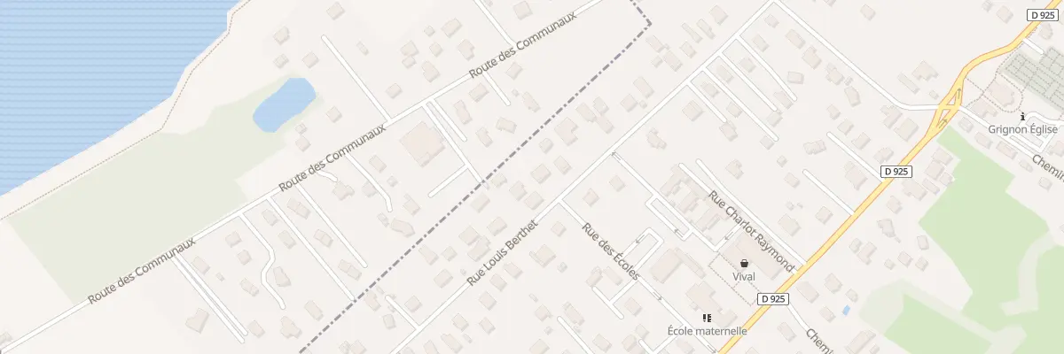 Plan du 552 Rue louis berthet à Grignon