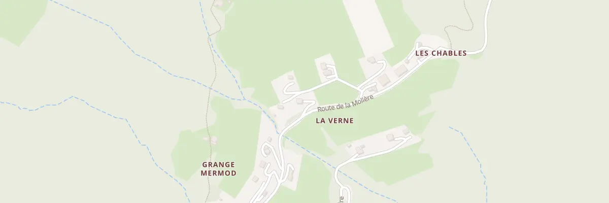 Plan du 2145 Rte de la Molière à Saint-André-de-Boëge