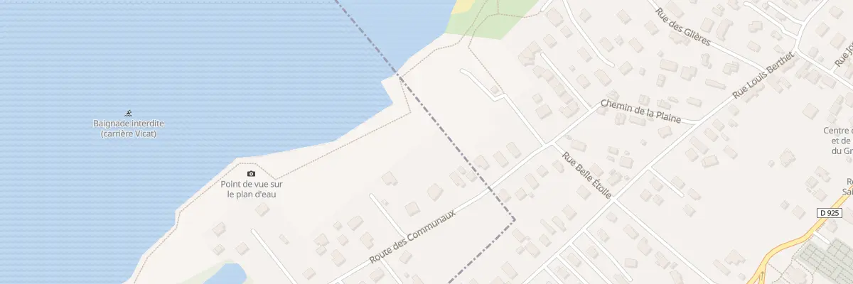 Plan du 995 Rte des Communaux à Gilly-sur-Isère