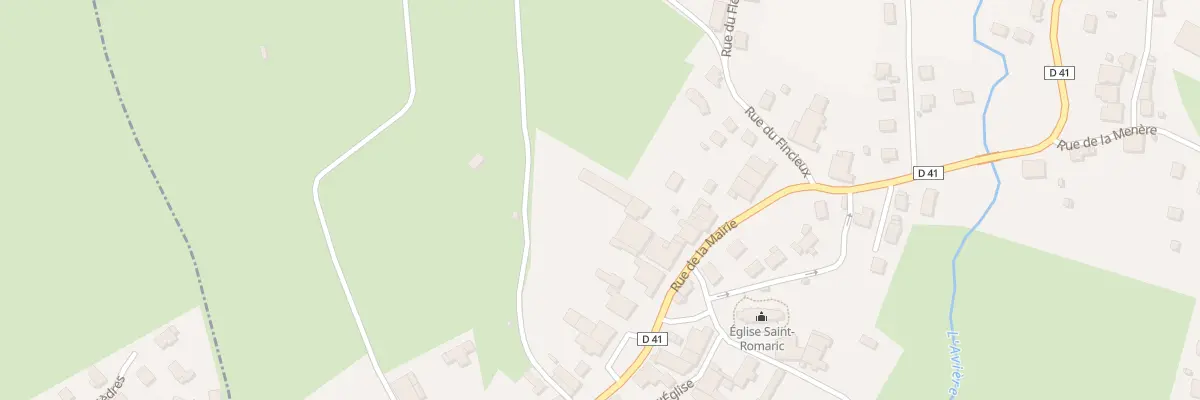 Plan du 33 Rue de la Mairie à Uxegney