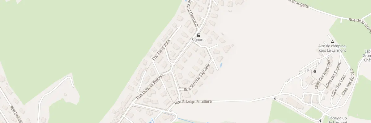 Plan du 10 Rue Claude Sautet à Pontarlier