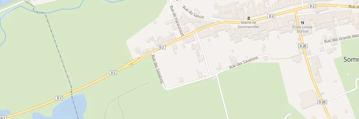 Plan du 65 Rue de Lorraine à Sommerviller