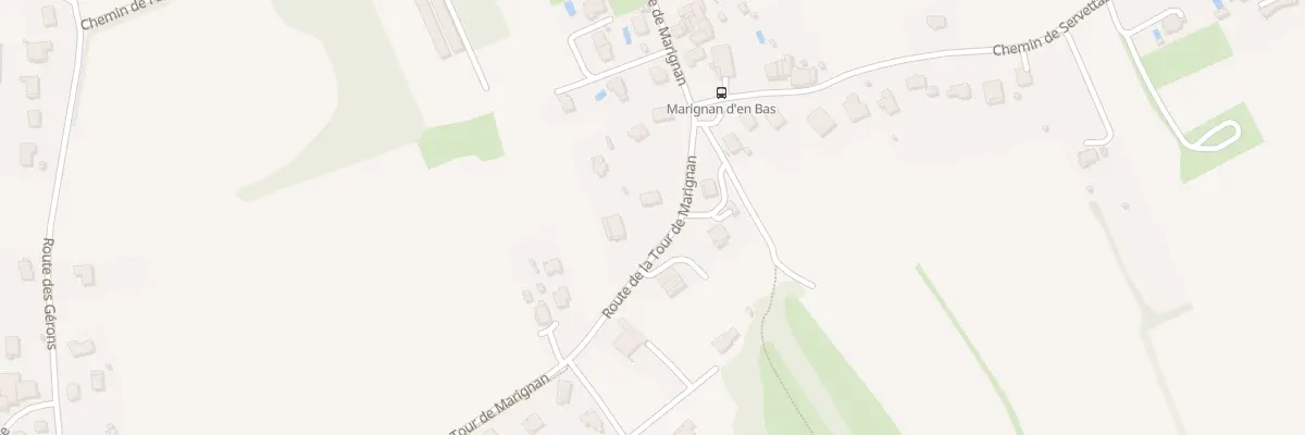 Plan du 617 Rte de la Tour de Marignan à Sciez