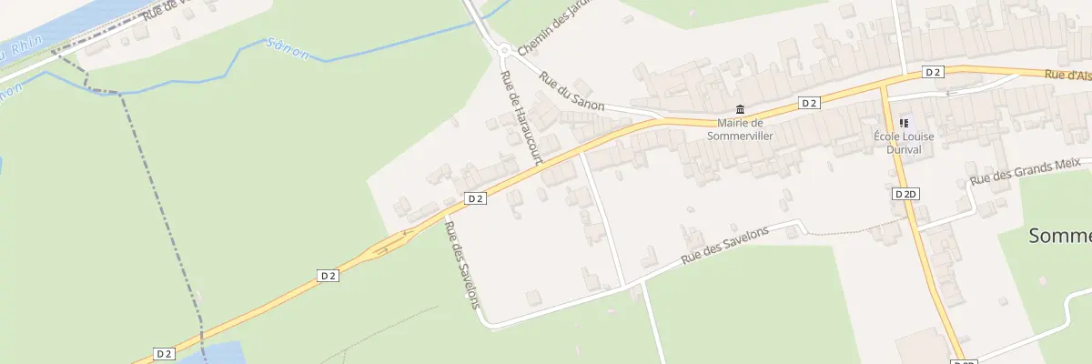 Plan du 61 Rue de Lorraine à Sommerviller