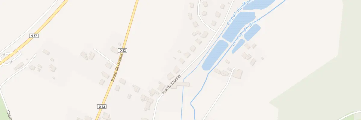Plan du 28 Rue du Moulin à La Chapelle-lès-Luxeuil