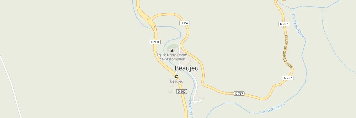 Plan du 7007 Le Village à Beaujeu