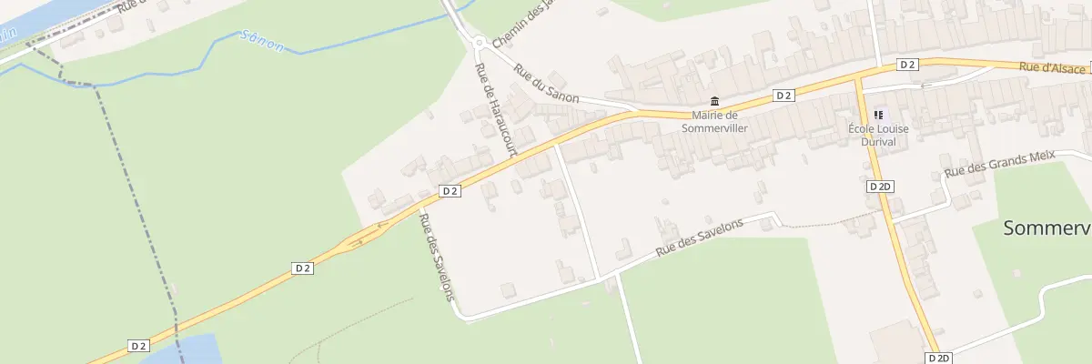 Plan du 57 Rue de Lorraine à Sommerviller
