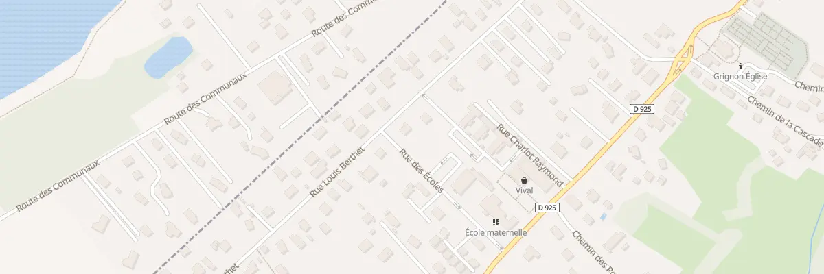Plan du 525 Rue louis berthet à Grignon
