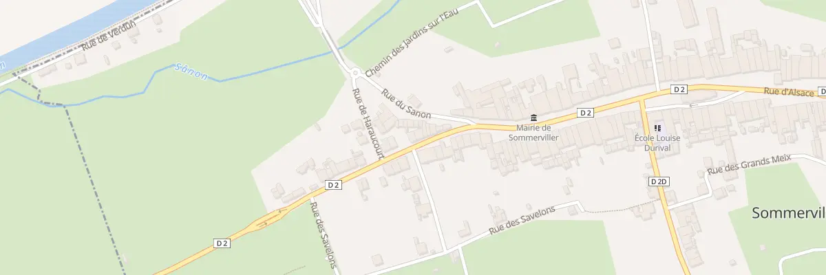Plan du 48 Rue de Lorraine à Sommerviller