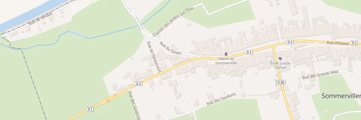 Plan du 42 Rue de Lorraine à Sommerviller