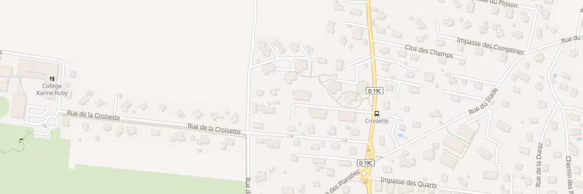 Plan du 581 Av des Aravis à Saint-Pierre-en-Faucigny