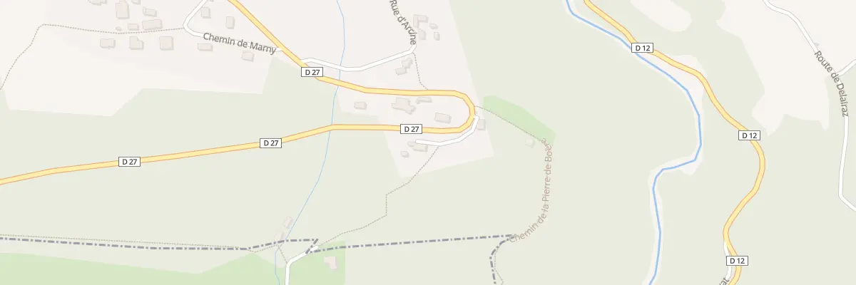 Plan du 1647 Rte de Saint-laurent à Saint-Pierre-en-Faucigny