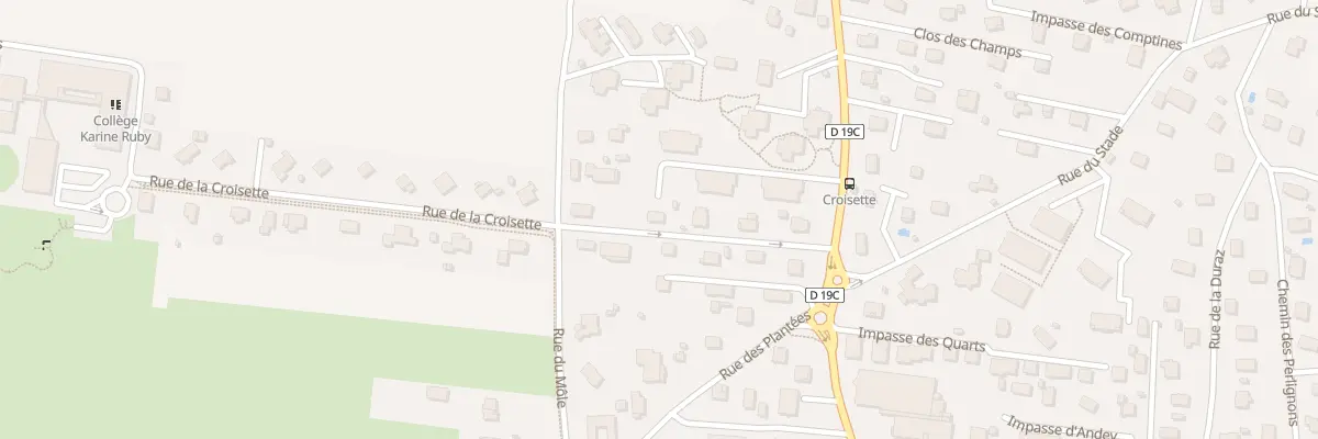 Plan du 124 Rue de la croisette à Saint-Pierre-en-Faucigny