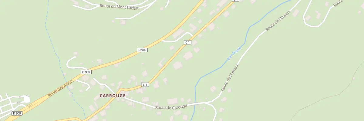 Plan du 330 Rte du Borgeal aux Villards-sur-Thônes