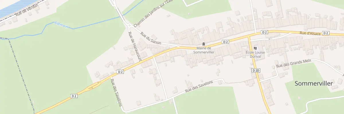 Plan du 47 Rue de Lorraine à Sommerviller