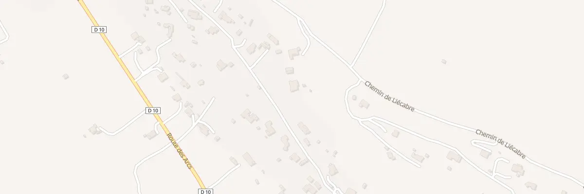 Plan du 751 Che du Peylong à Lorgues