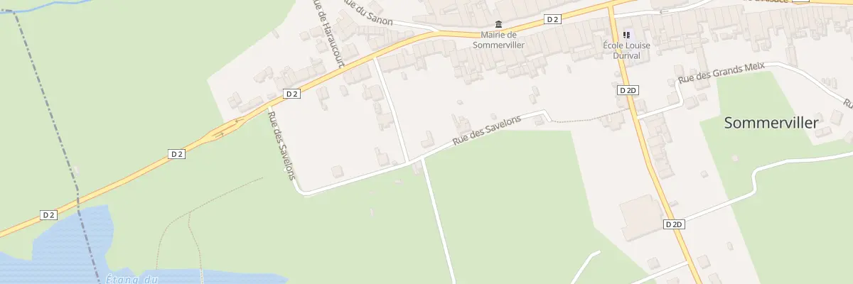 Plan du 18 Rue des Savelons à Sommerviller