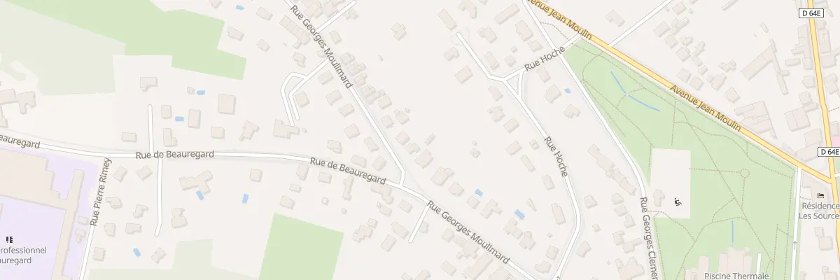 Plan du 27 Rue Georges Moulimard à Luxeuil-les-Bains