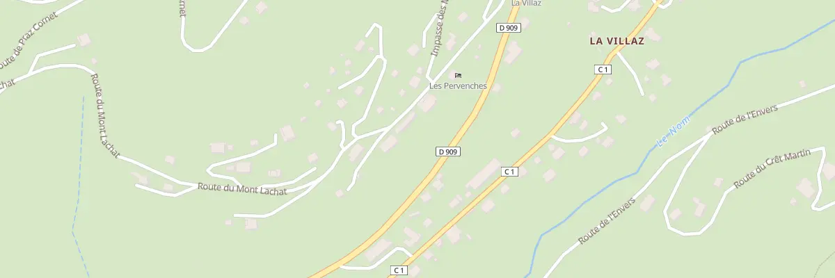 Plan du 193 Rte du Mont Lachat aux Villards-sur-Thônes