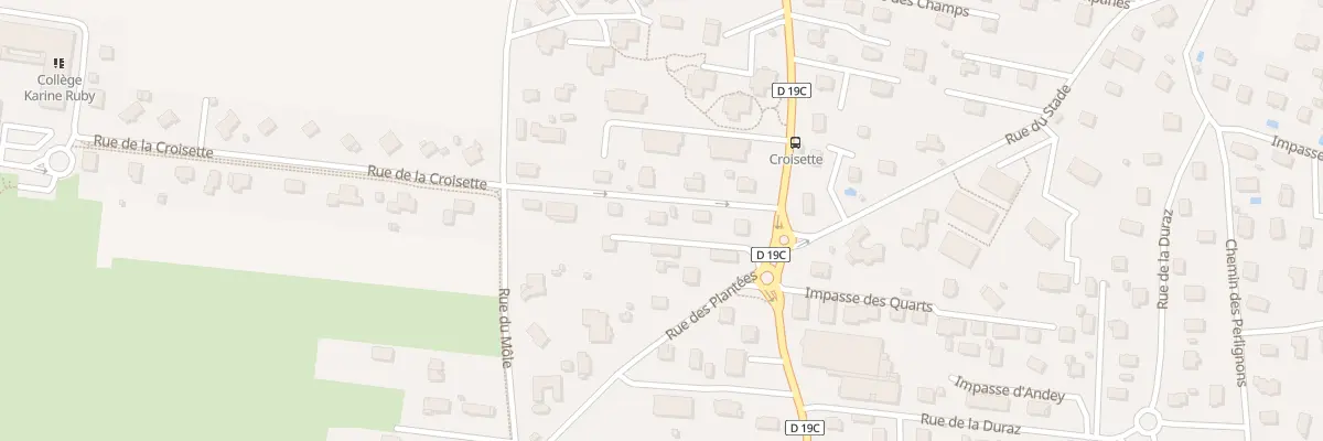 Plan du 85 Rue de la croisette à Saint-Pierre-en-Faucigny