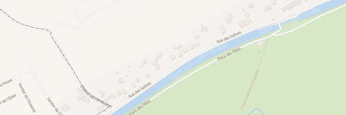Plan du 21 Rue des Salines à Sommerviller