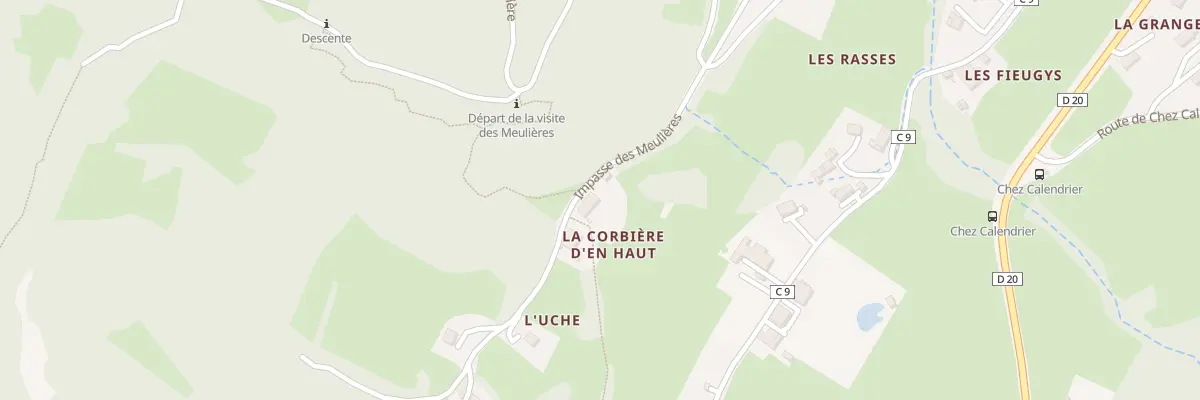 Plan du 5042A La Corbiere d’En Haut à Saint-André-de-Boëge