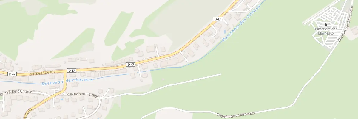 Plan du 98 Rue des Lavaux à Pontarlier