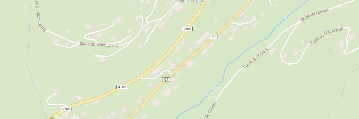 Plan du 441 Rte du Borgeal aux Villards-sur-Thônes