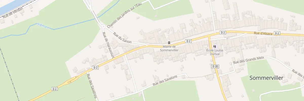 Plan du 39 Rue de Lorraine à Sommerviller