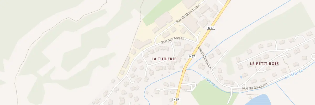 Plan du 7 La Tuilerie à La Cluse-et-Mijoux