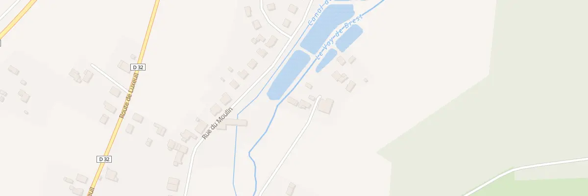 Plan du 4 Che des Vernes à La Chapelle-lès-Luxeuil