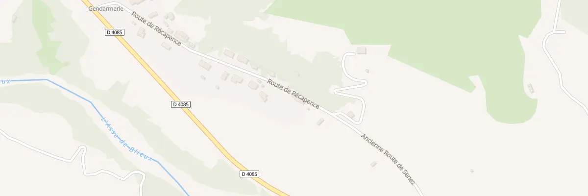 Plan du 5075 Saint Pons à Barrême