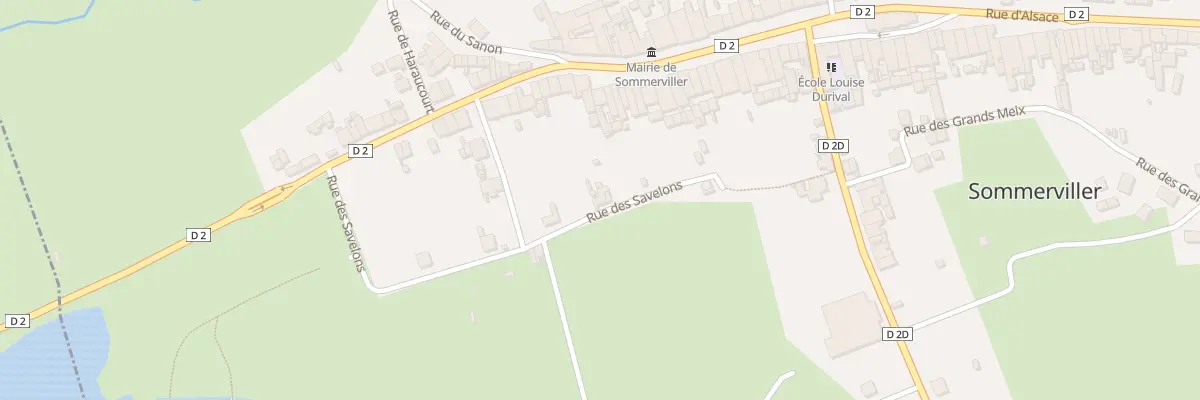 Plan du 12 Rue des Savelons à Sommerviller