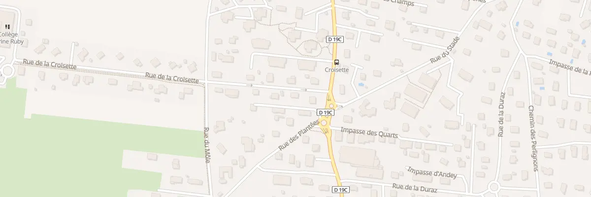 Plan du 47 Rue de la croisette à Saint-Pierre-en-Faucigny