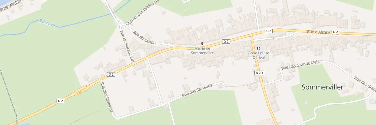 Plan du 37 Rue de Lorraine à Domjevin
