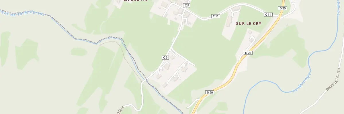 Plan du 1065 Rte de la Corbière à Saint-André-de-Boëge