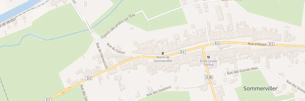 Plan du 32B Rue de Lorraine à Sommerviller