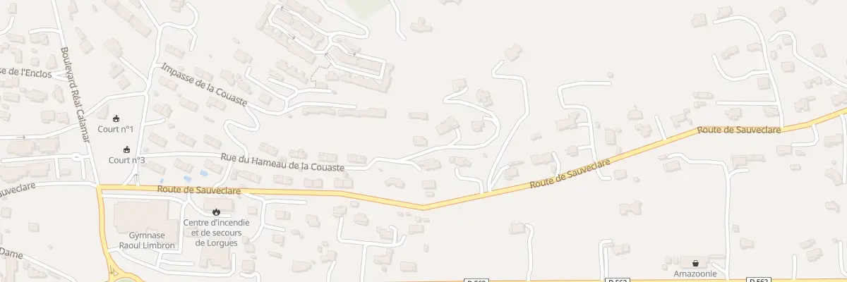 Plan du 44 Rue du Hameau de la Couaste à Lorgues