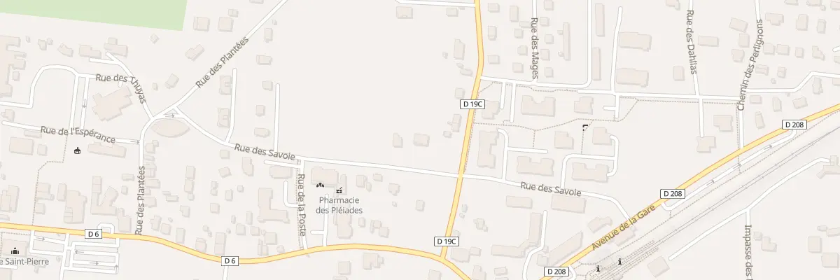 Plan du 309 Rue des savoie à Saint-Pierre-en-Faucigny
