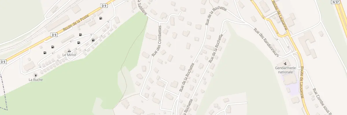 Plan du 19 Rue de la Rochette aux Hôpitaux-Neufs