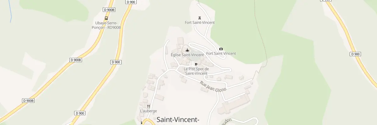 Plan du 3  à Ubaye-Serre-Ponçon