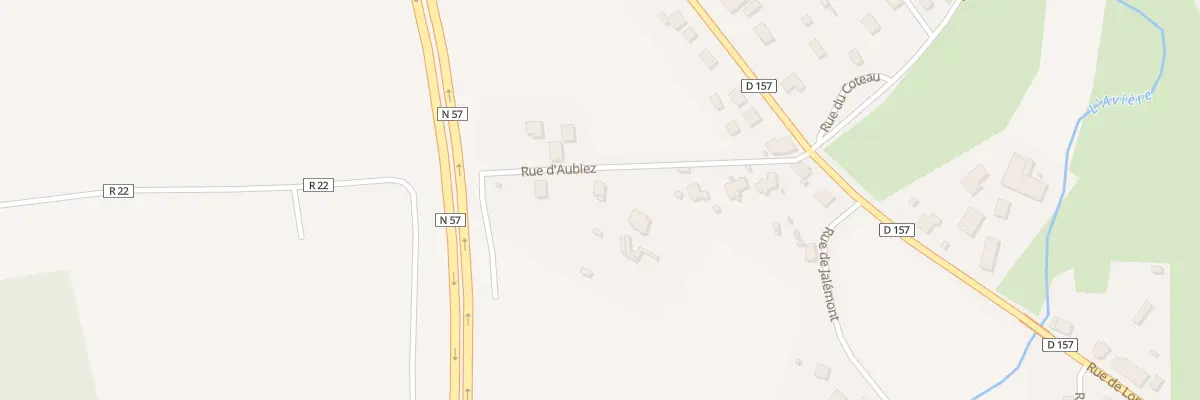Plan du 9 Rue d’Aubiez à Nomexy